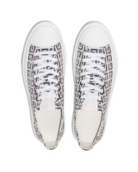 Givenchy City 4g Monogram Low Top Trainers