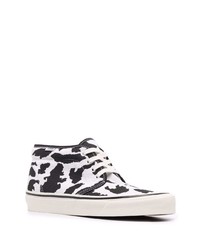 Vans Leopard Print Mid Top Sneakers