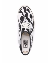 Vans Leopard Print Mid Top Sneakers