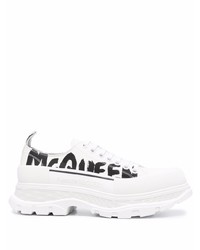 Alexander McQueen Tread Slick Lace Up Sneakers