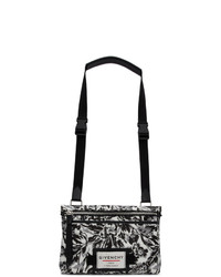 Givenchy Black And White Messenger Bag