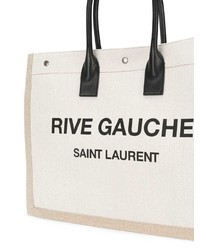 Saint Laurent Rive Gauche Logo Tote