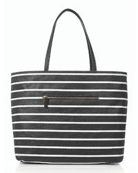 Talbots Reversible Coated Canvas Tote