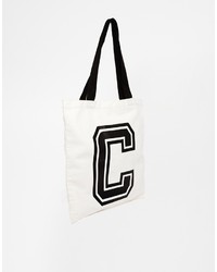 Asos Varsity C Shopper Bag