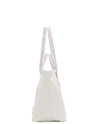 Off-White White Canvas Arrows Commercial Tote