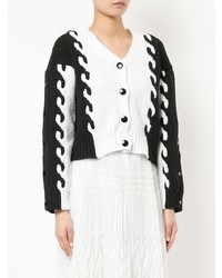 Aula Cropped Button Up Cardigan