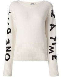 Acne Studios Wool Lupine Sleeves Sweater