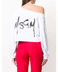 MSGM Asymmetrical Shape Sweater