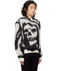 Amiri Black Off White Wes Lang Edition Reaper Sweater