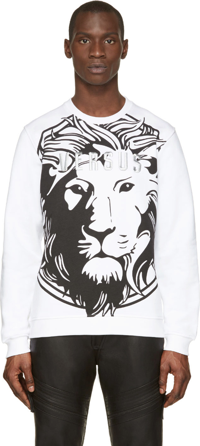 lion print sweatshirt