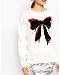 Love Moschino Bleeding Bow Sweatshirt