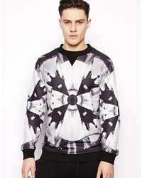 Blood Brother Sweatshirt With All Over Print