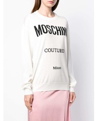 Moschino Intarsia Logo Sweater