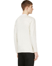 A.P.C. Ivory Heathered No39 Sweatshirt