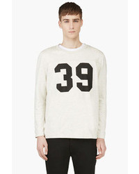 A.P.C. Ivory Heathered No39 Sweatshirt