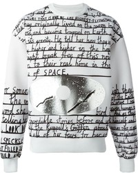 Juun.J Hand Written Print Sweatshirt