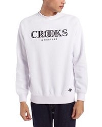 Crooks & Castles Knit Crew Sweatshirt Ballin Mane