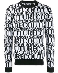 VERSACE JEANS COUTURE Logo Knitted Sweatshirt