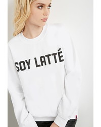 Forever 21 Married To The Mob Soy Latt Sweatshirt