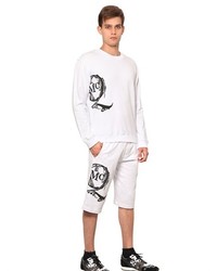 McQ by Alexander McQueen Cotton Fleece Logo Sweatshirt
