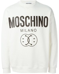 Moschino Smiley And Logo Print Sweatshirt