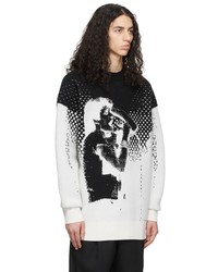 We11done Off White Portrait Sweater