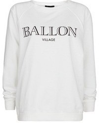 Mango Outlet Ballon Cotton Sweatshirt