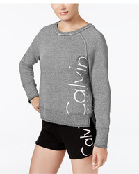 Calvin Klein Performance Ribbed Logo Sweatshirt