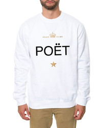 Dead Legacy The Poet Crewneck Sweatshirt In White