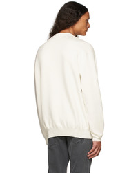 Heron Preston White Cotton Logo Sweater