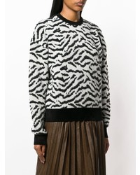 Givenchy Zebra Print Sweater