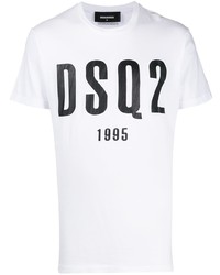 DSQUARED2 1995 Logo Print T Shirt