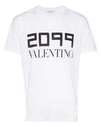 Valentino 2099 Logo Print T Shirt
