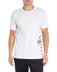 adidas 3 Stripes Wraparound Graphic T Shirt