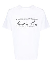 Martine Rose 9091 Aw Collection Logo T Shirt