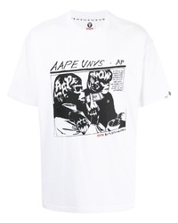 AAPE BY A BATHING APE Aape By A Bathing Ape Universe Short Sleeve T Shirt