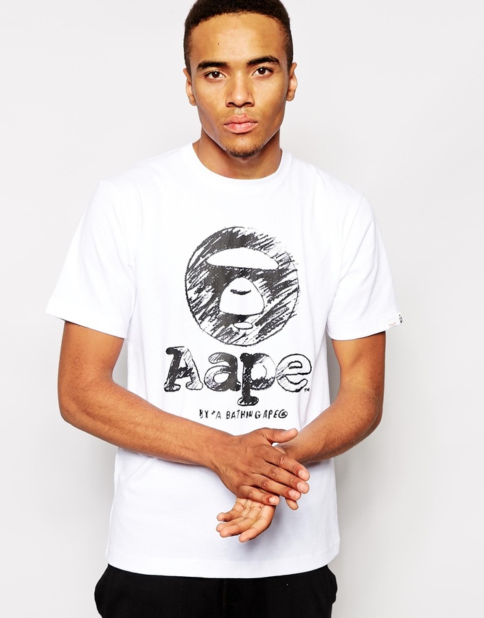 aape by a bathing ape t shirt