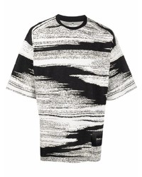 Oamc Abstract Pattern Print T Shirt