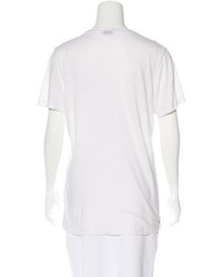 McQ by Alexander McQueen Abstract Print Short Sleeve T Shirt