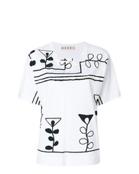 Marni Abstract Print T Shirt