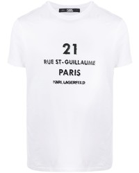 Karl Lagerfeld Address Logo T Shirt
