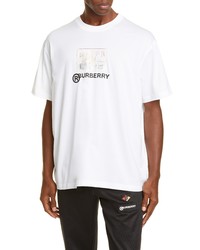 Burberry Adson Logo Crewneck T Shirt