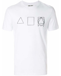 McQ Alexander Ueen Glyph Print T Shirt