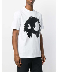 McQ Alexander Ueen Monster Print T Shirt