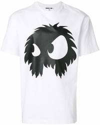 McQ Alexander Ueen Monster Print T Shirt