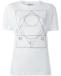 MCQ Alexander Ueen Stylised Print T Shirt