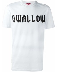 McQ Alexander Ueen Swallow Print T Shirt