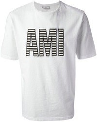 Ami Alexandre Mattiussi Logo Print T Shirt
