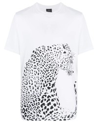 PS Paul Smith Animal Print Short Sleeved T Shirt