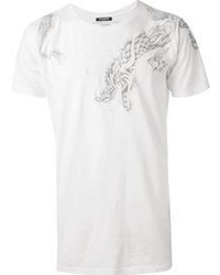Balmain Dragon Print T Shirt